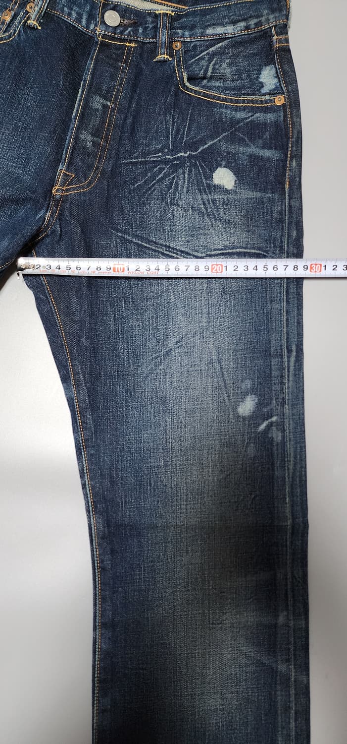 리바이스 501 셀비지 페인팅진 (W30) LEVIS 501 상품이미지4