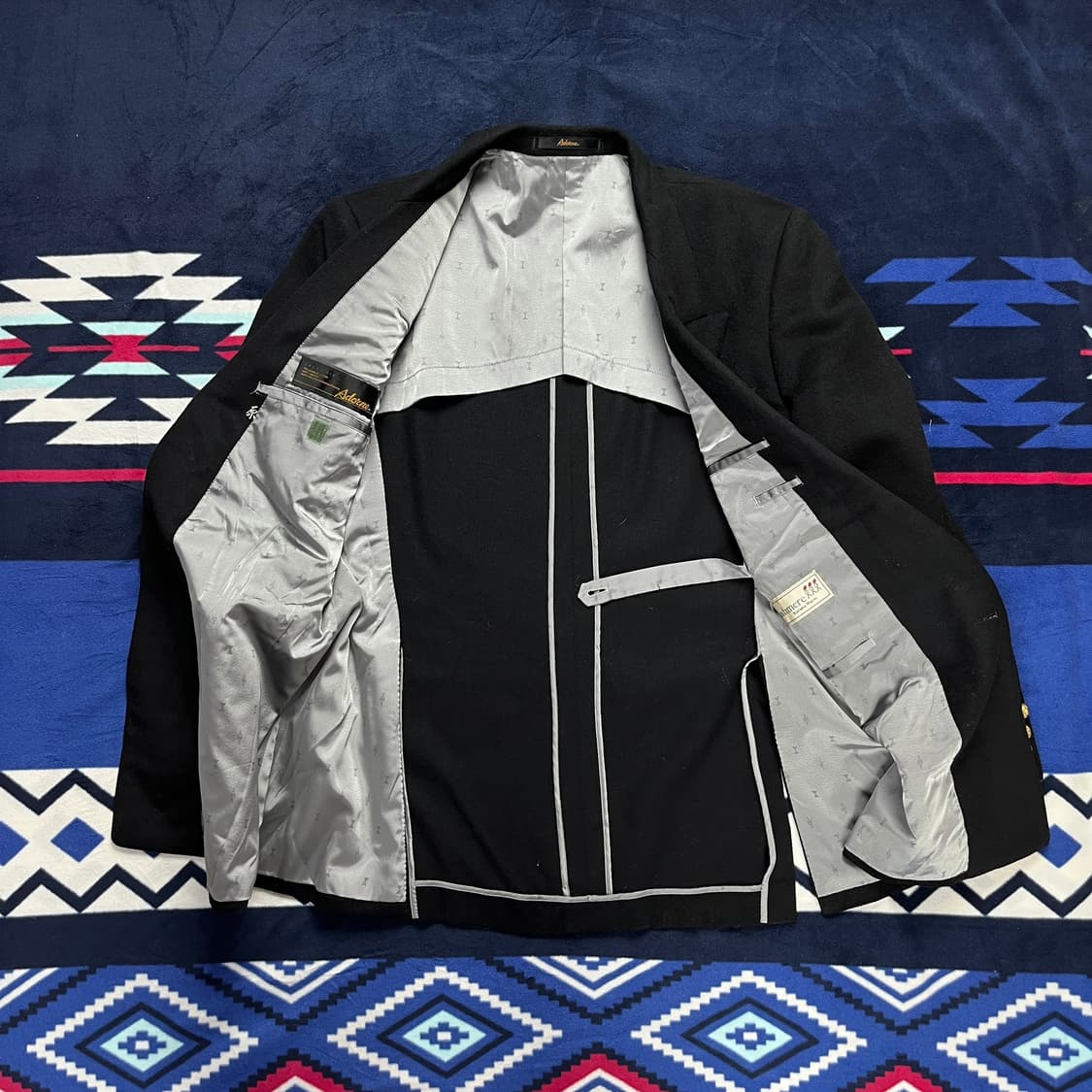 Adorne(호주) 캐시미어 혼방 금장 더블 자켓(실측확인) 상품이미지9