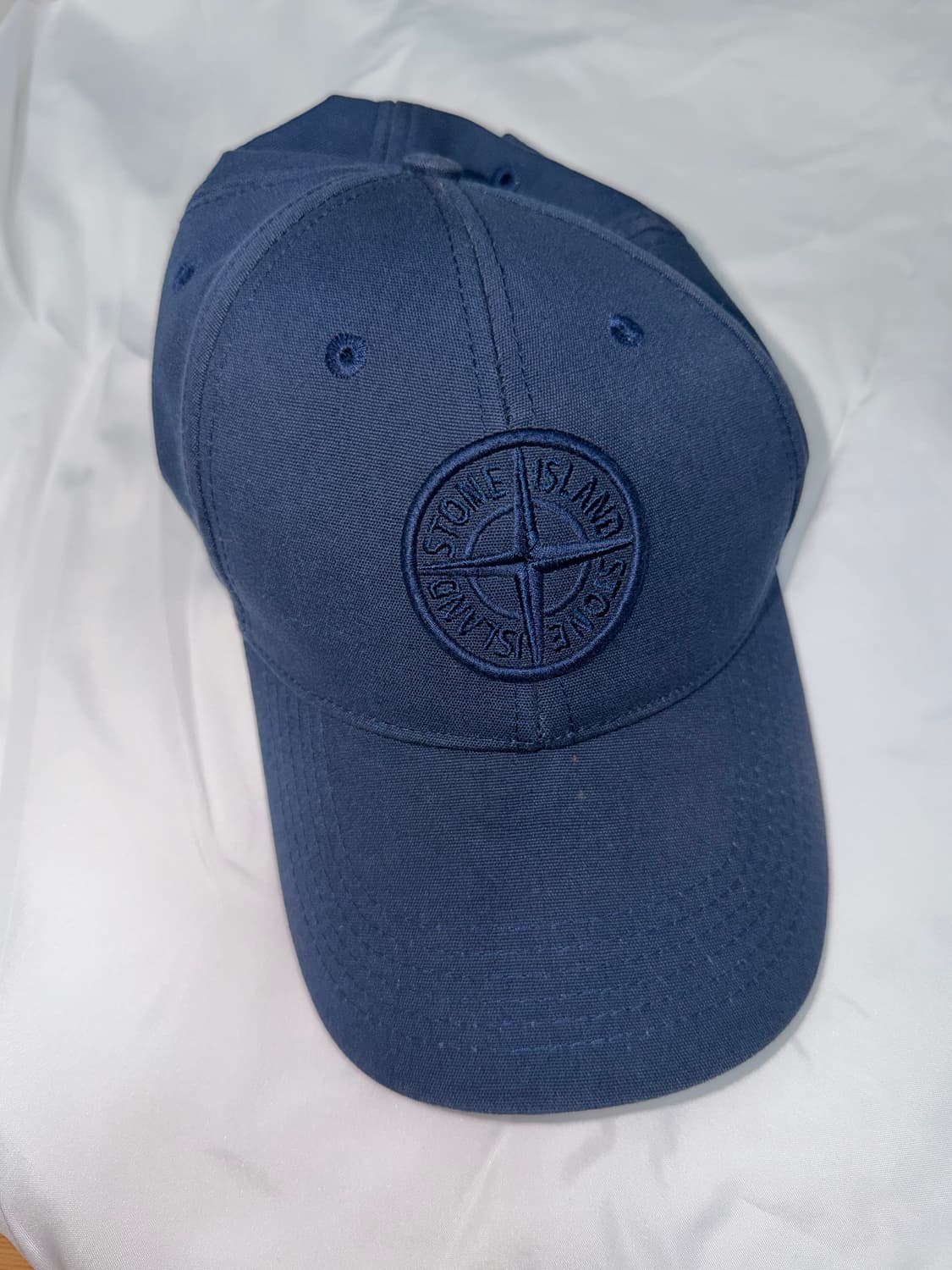 스톤아일랜드 나침반 로고 자수 볼캡 상품이미지3