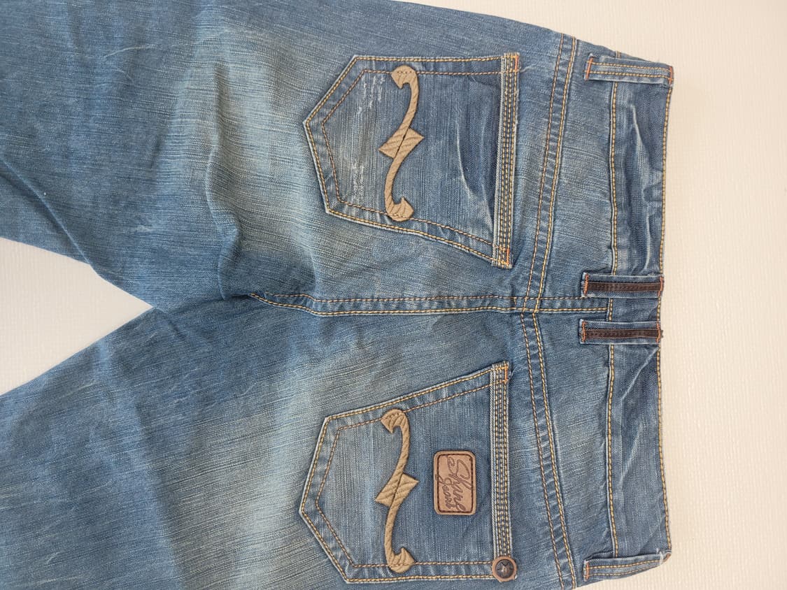 쉐인 Shane 남자 슬럽 7부 청바지 32 오션블루 상품이미지10