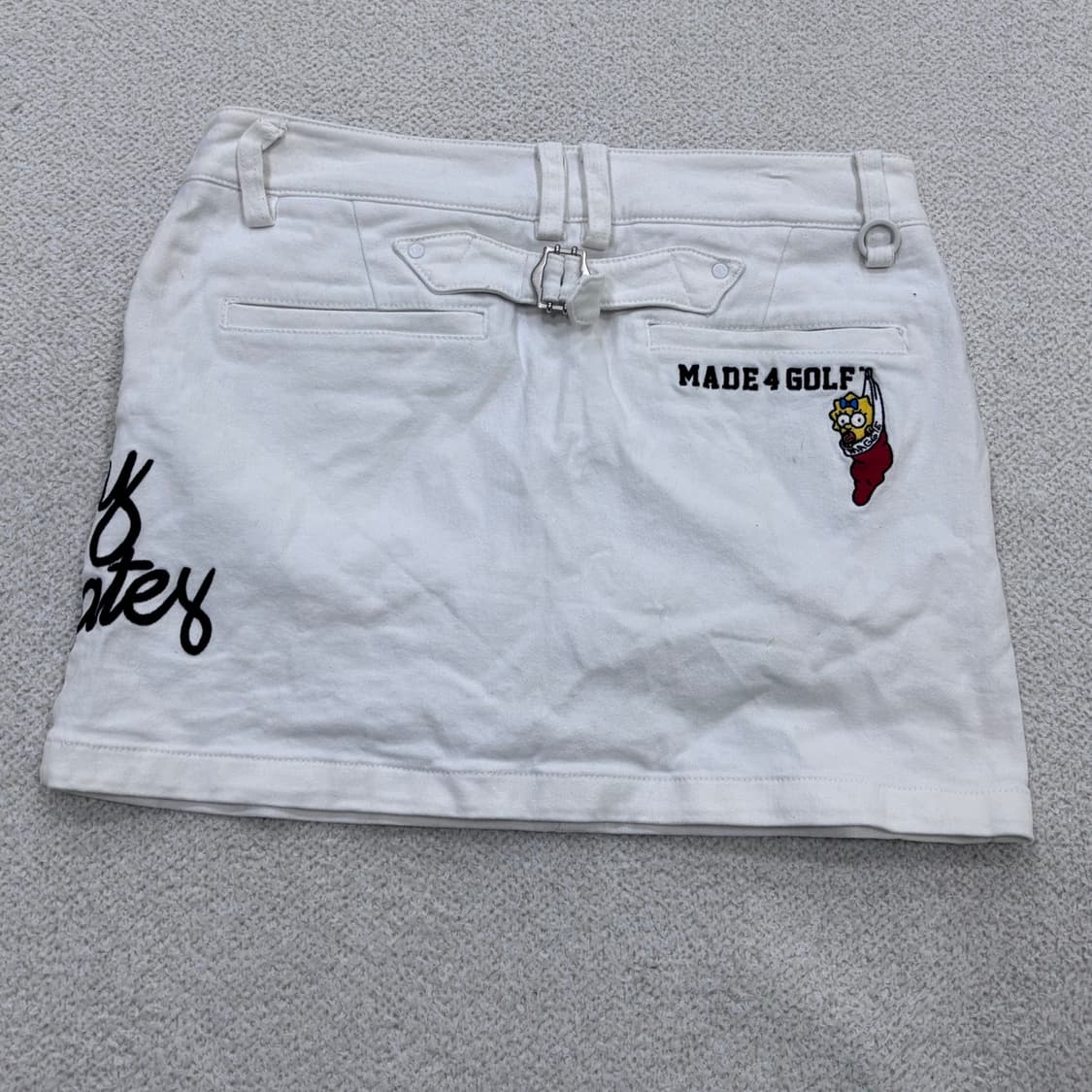 1 파리게이츠 캐릭터자수 골프 스커트 0428E 상품이미지2