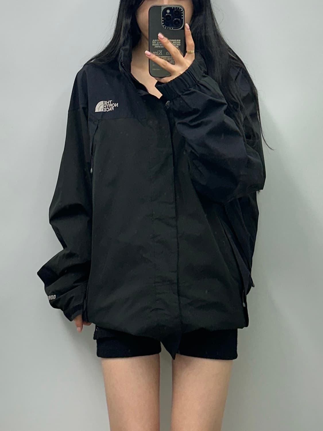 노스페이스 블랙 바람막이  상품이미지1