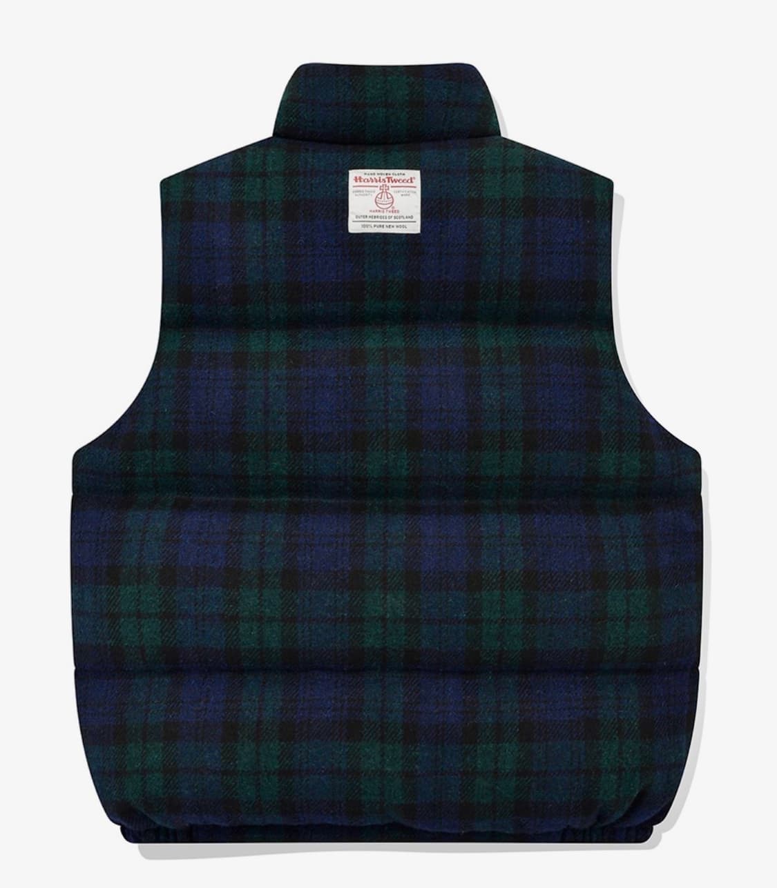 커버낫 RDS 해리스 트위드 다운 울 베스트 조끼 패딩 새상품 판매 상품이미지2