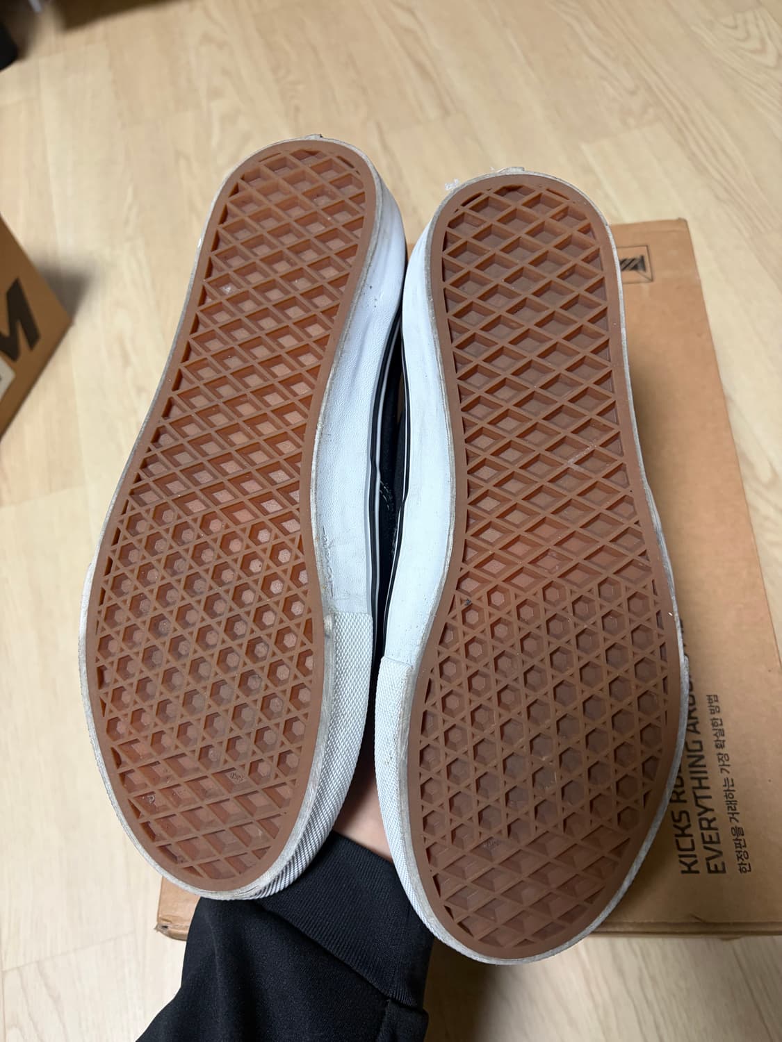 반스 어센틱 스케이트 블랙 260 상품이미지3