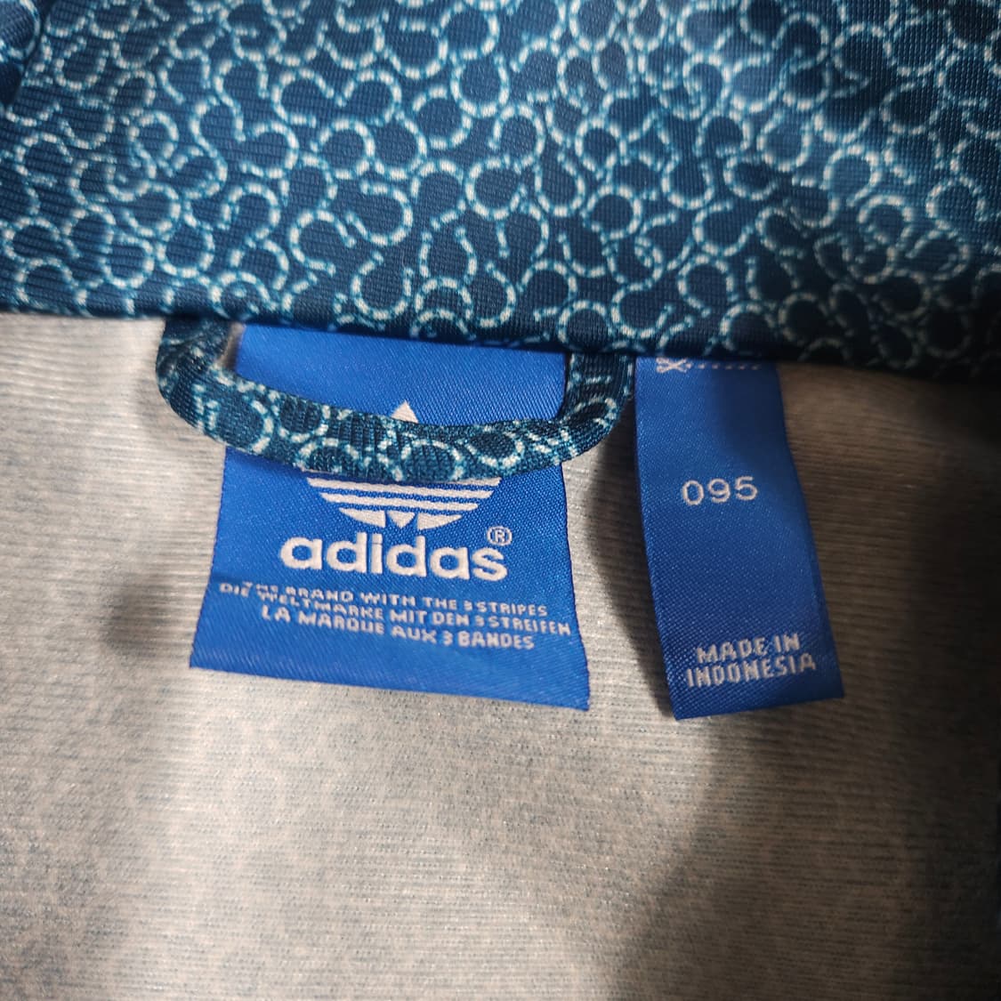 아디다스 파이어버드 빅로고 패턴 트랙탑  상품이미지5