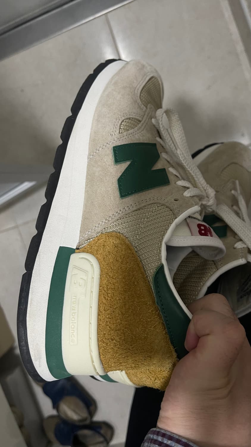 뉴발란스 990v1 탄 그린 280 상품이미지4