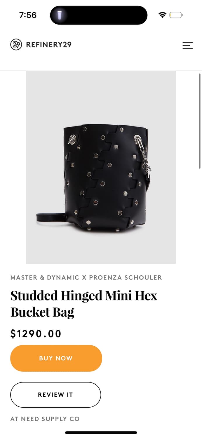 정품 프로엔자슐러 버킷백.  정가 150만원 이상 상품이미지2