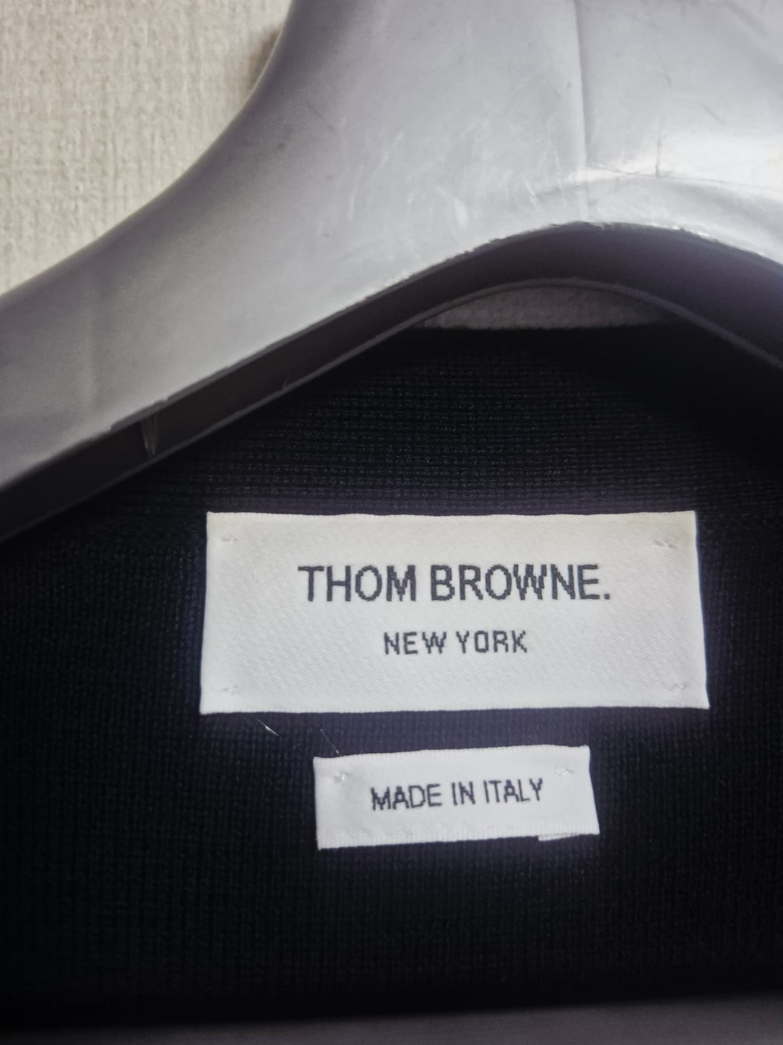 톰브라운 밀라노 스티치 가디건 금장 사이즈 2 (상태 최고) 상품이미지5