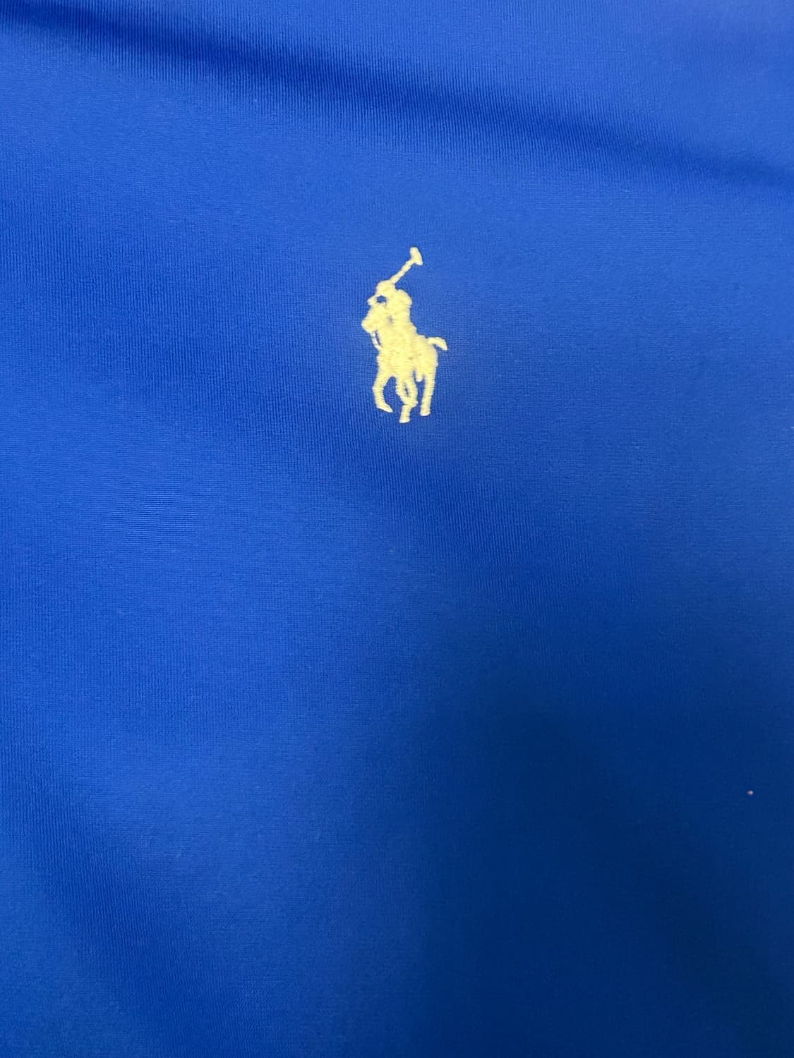 (택포)폴로 금장 블루 집업 져지 점퍼 상품이미지4