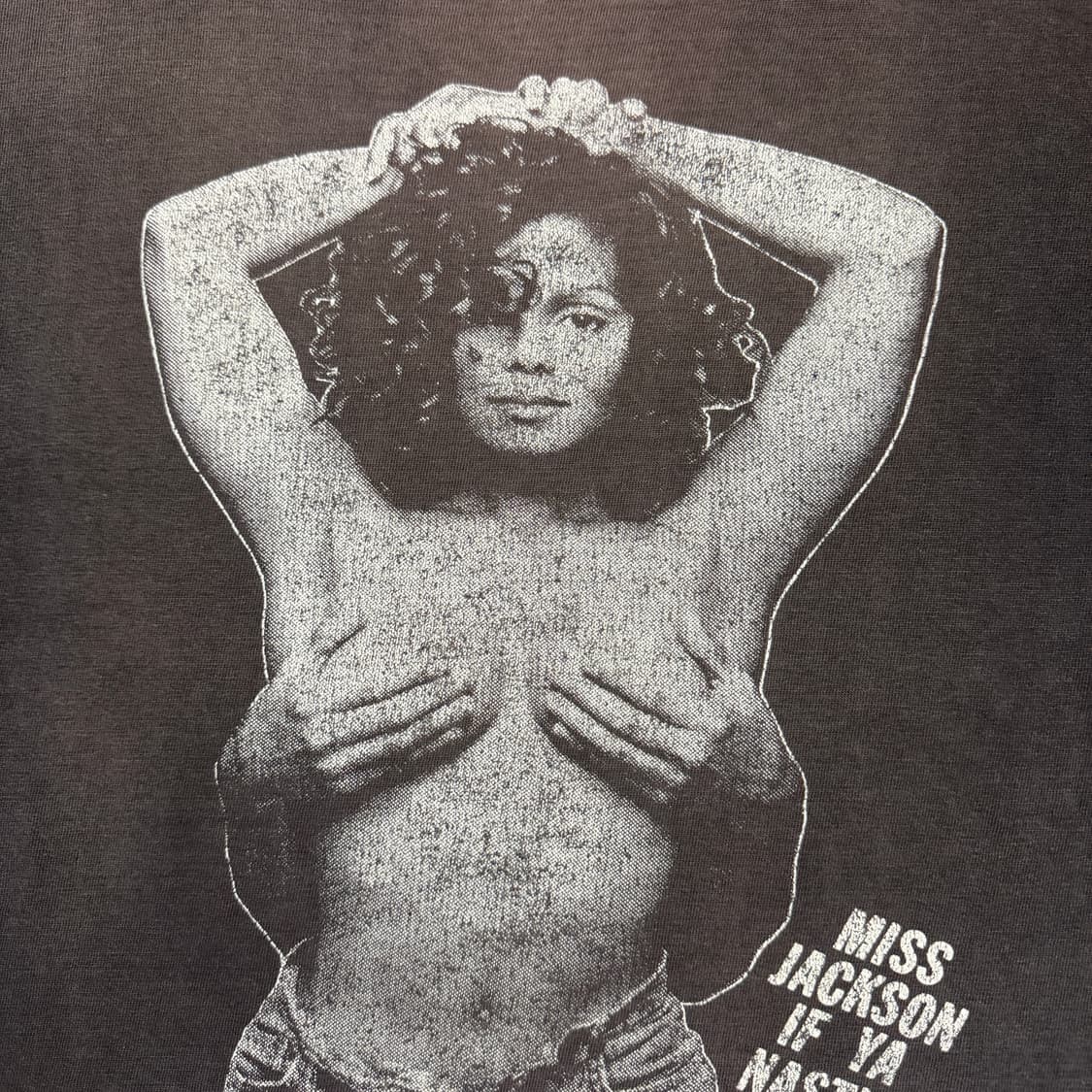 빈티지 90s Janet Jackson 자넷잭슨 너티바이네이처 티셔츠 상품이미지5