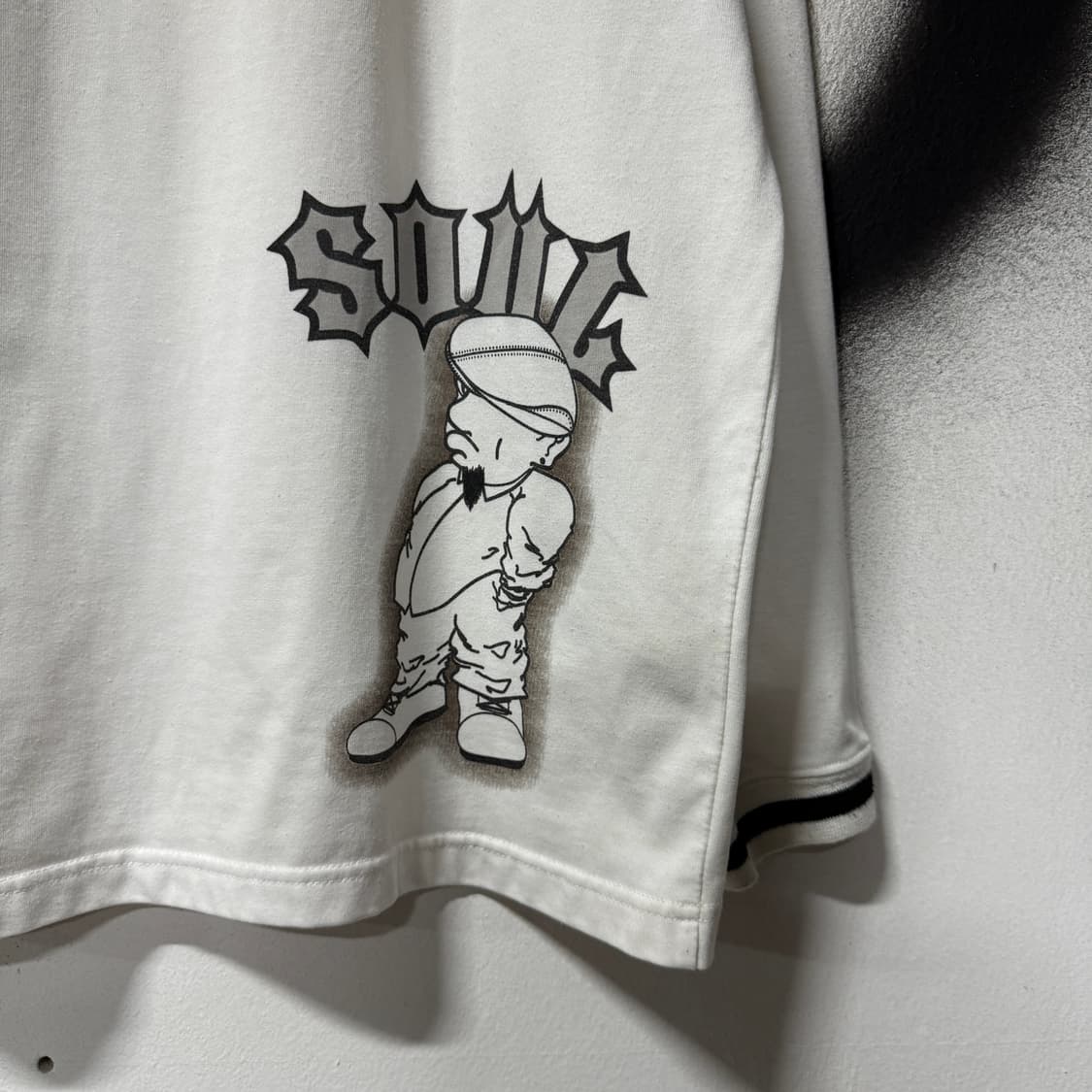 USA 빈티지 빅사이즈 멀티 프린팅 롱 슬리브 티셔츠 상품이미지6