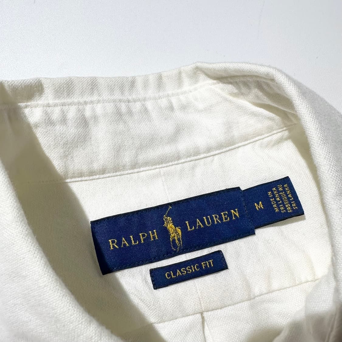 폴로 랄프로렌 멀티 포니 엠브레이디드 셔츠 화이트 상품이미지4