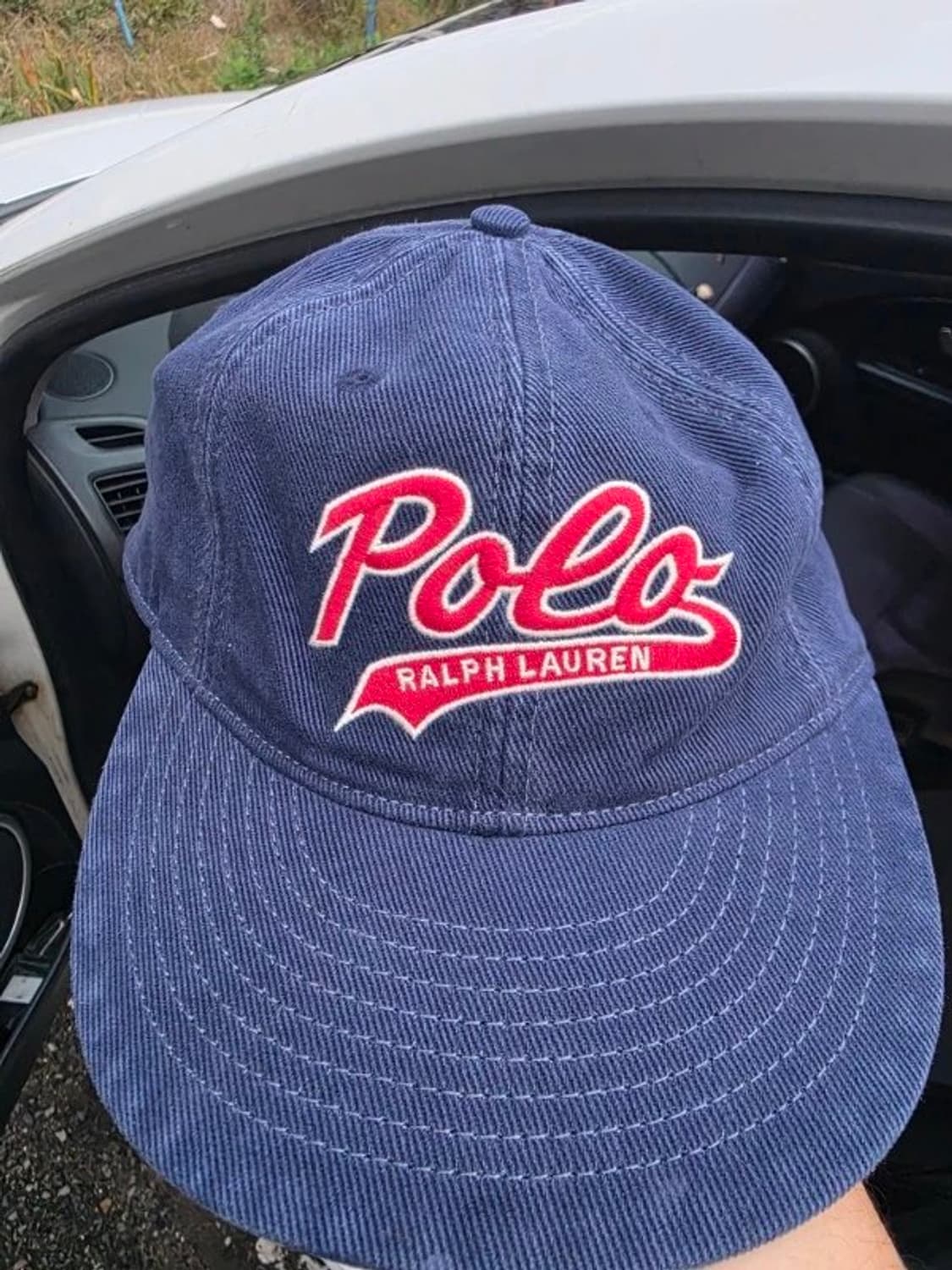 폴로 로고 워시 트윌 볼캡 상품이미지4