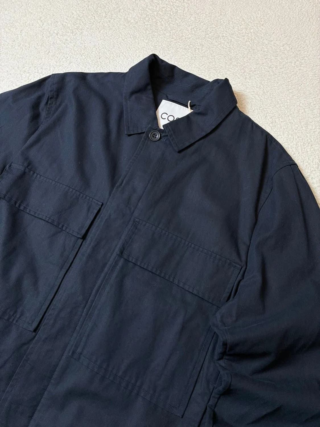 COS 유틸리티 코튼 트윌 오버 셔츠 자켓 PN7520 상품이미지2