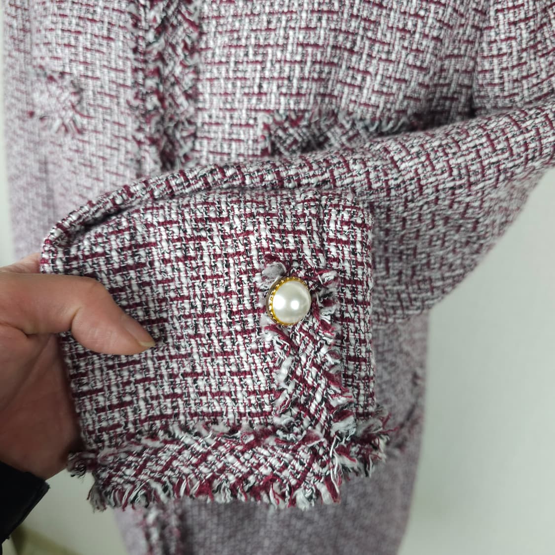 조안넥스 트위터자켓 여성66사이즈  상품이미지4