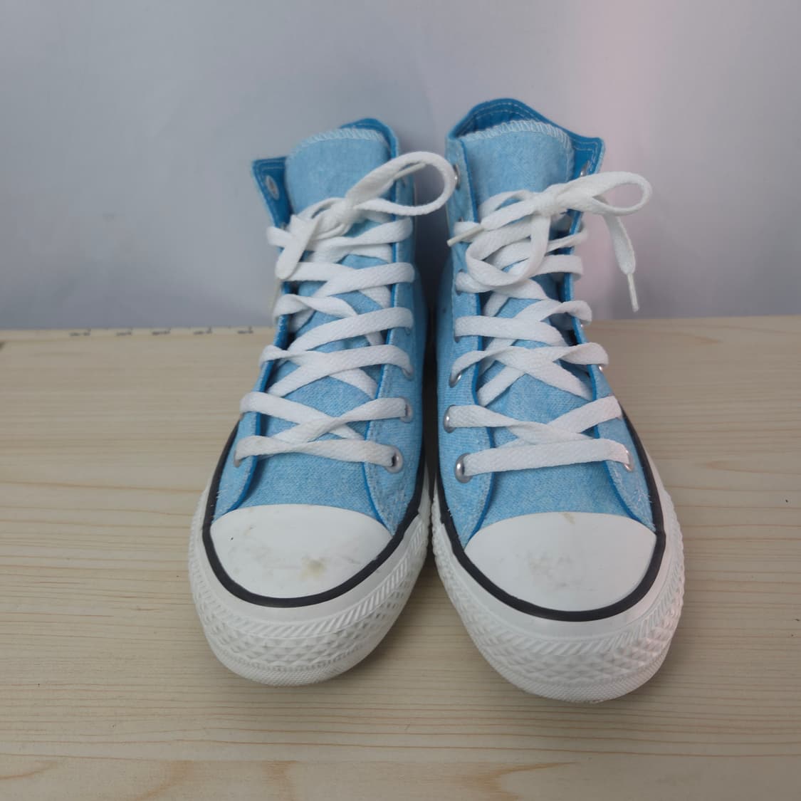 240 컨버스 척 테일러 올스타 시즈널 컬러 라이트 블루 운동화 스니커즈 상품이미지2