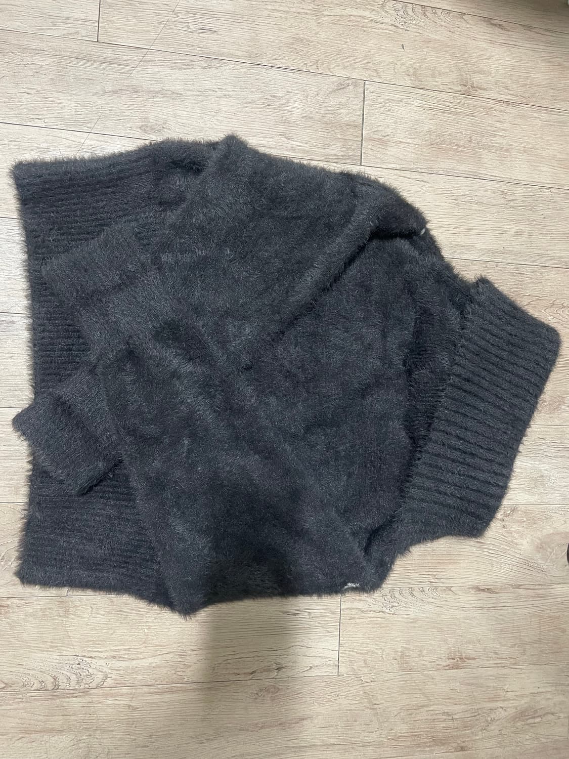 오프숄더 니트 체인 자카드 벨트 롱 스웨터 상품이미지7