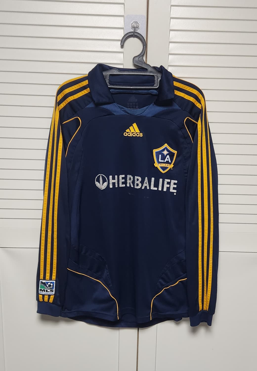 07-08 LA 갤럭시 어웨이 긴팔 아디다스 유니폼 상품이미지1