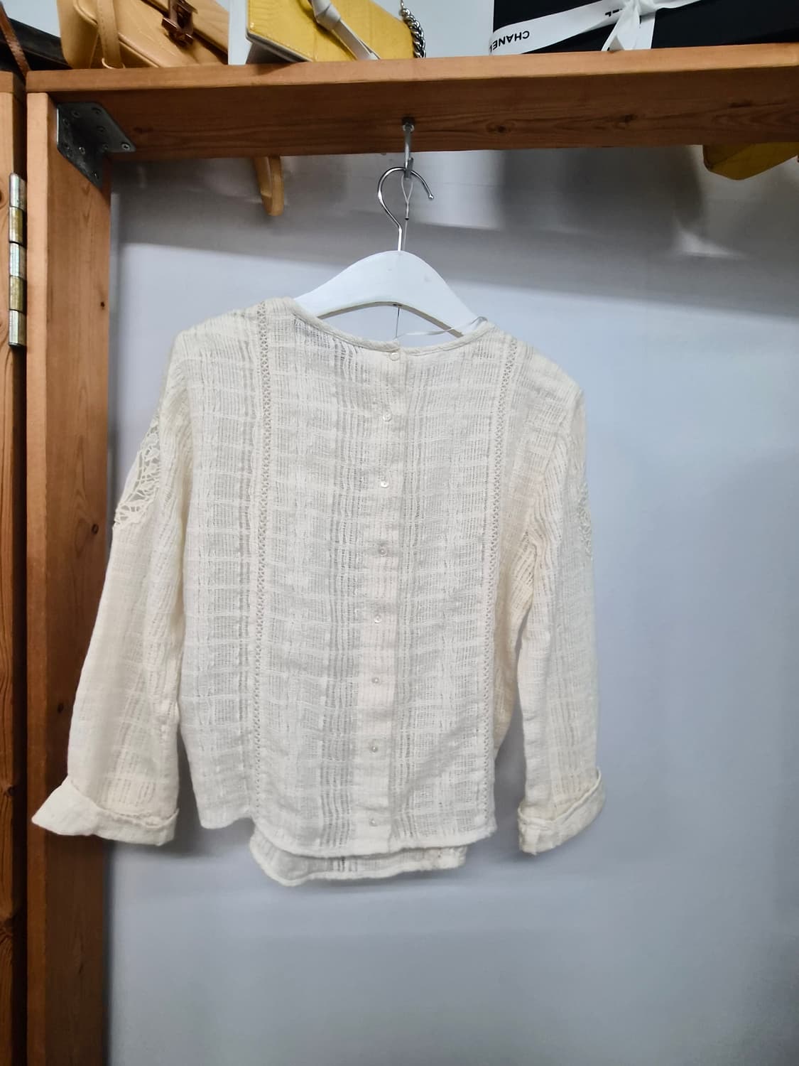 자라 자수레이스.  hybernat 부츠컷 스판데님 상품이미지6