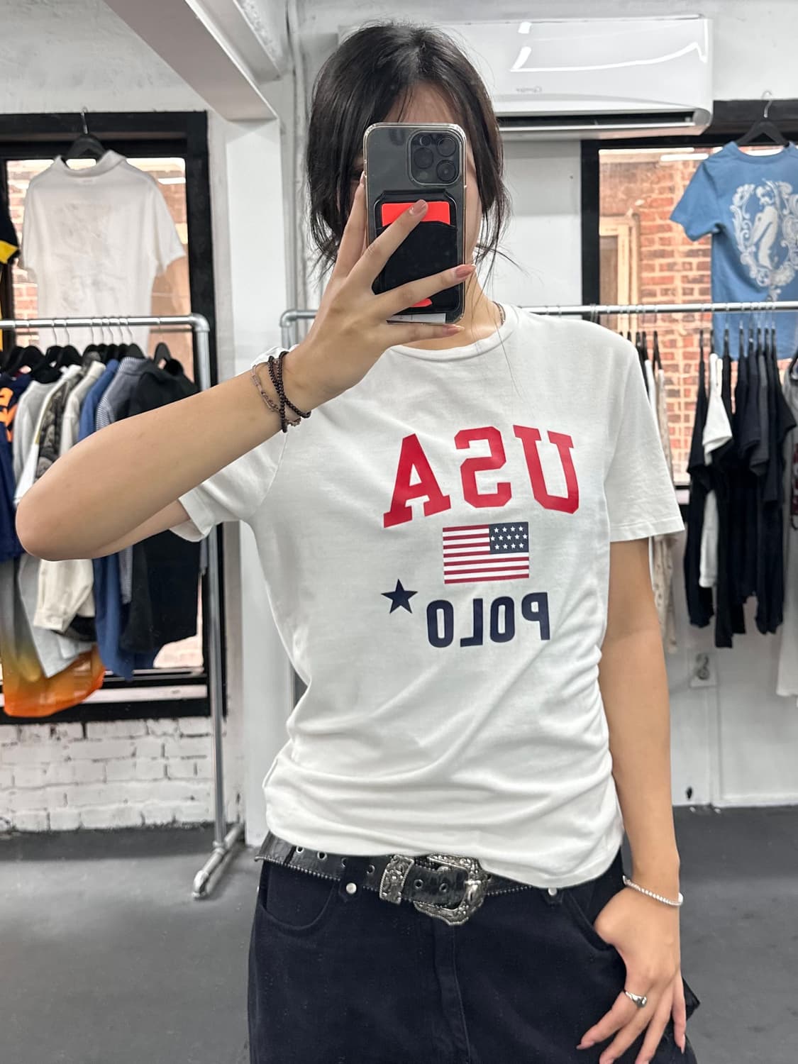 폴로 랄프로렌 USA 티셔츠 상품이미지1