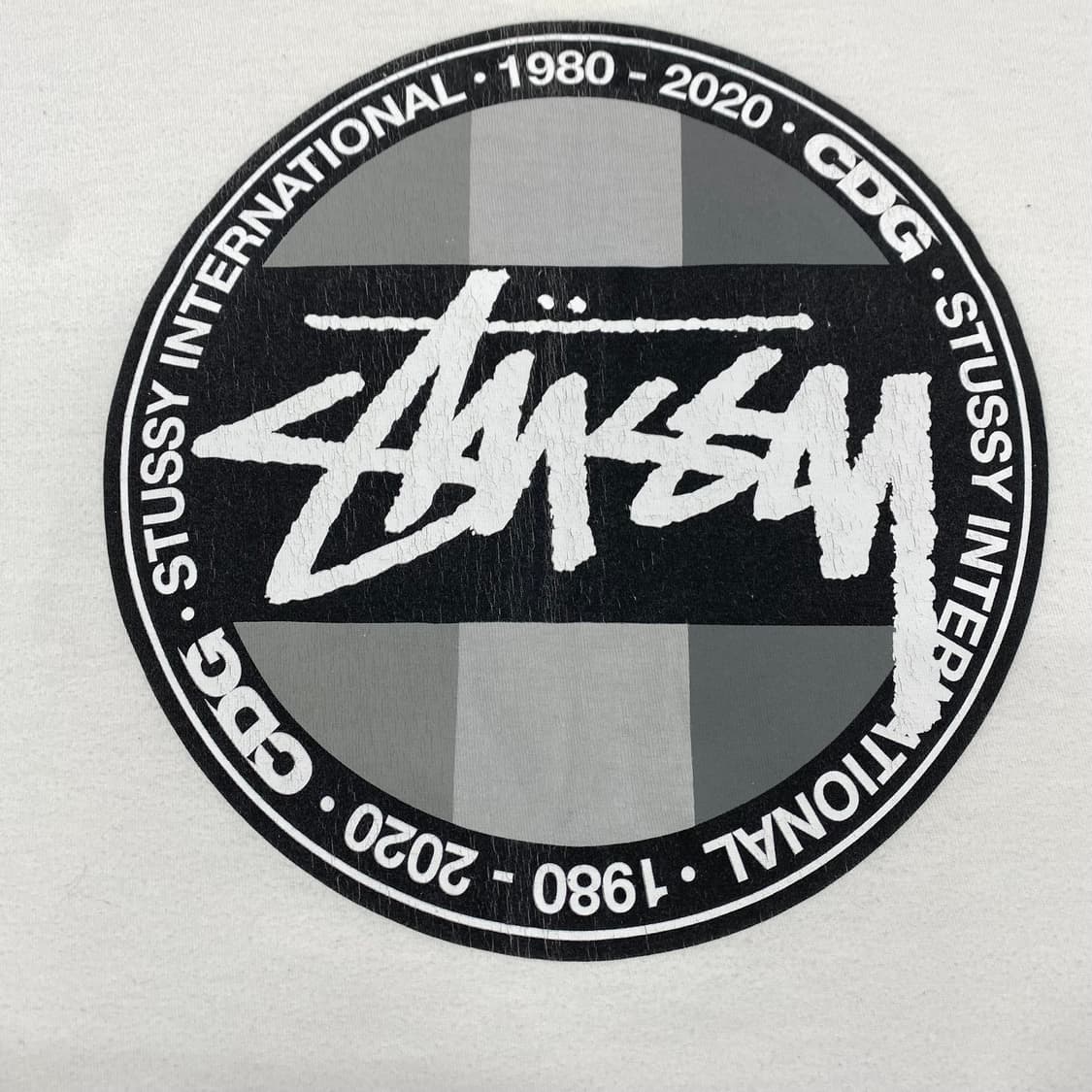 스투시 CDG 닷 롱슬리브 XL  상품이미지6