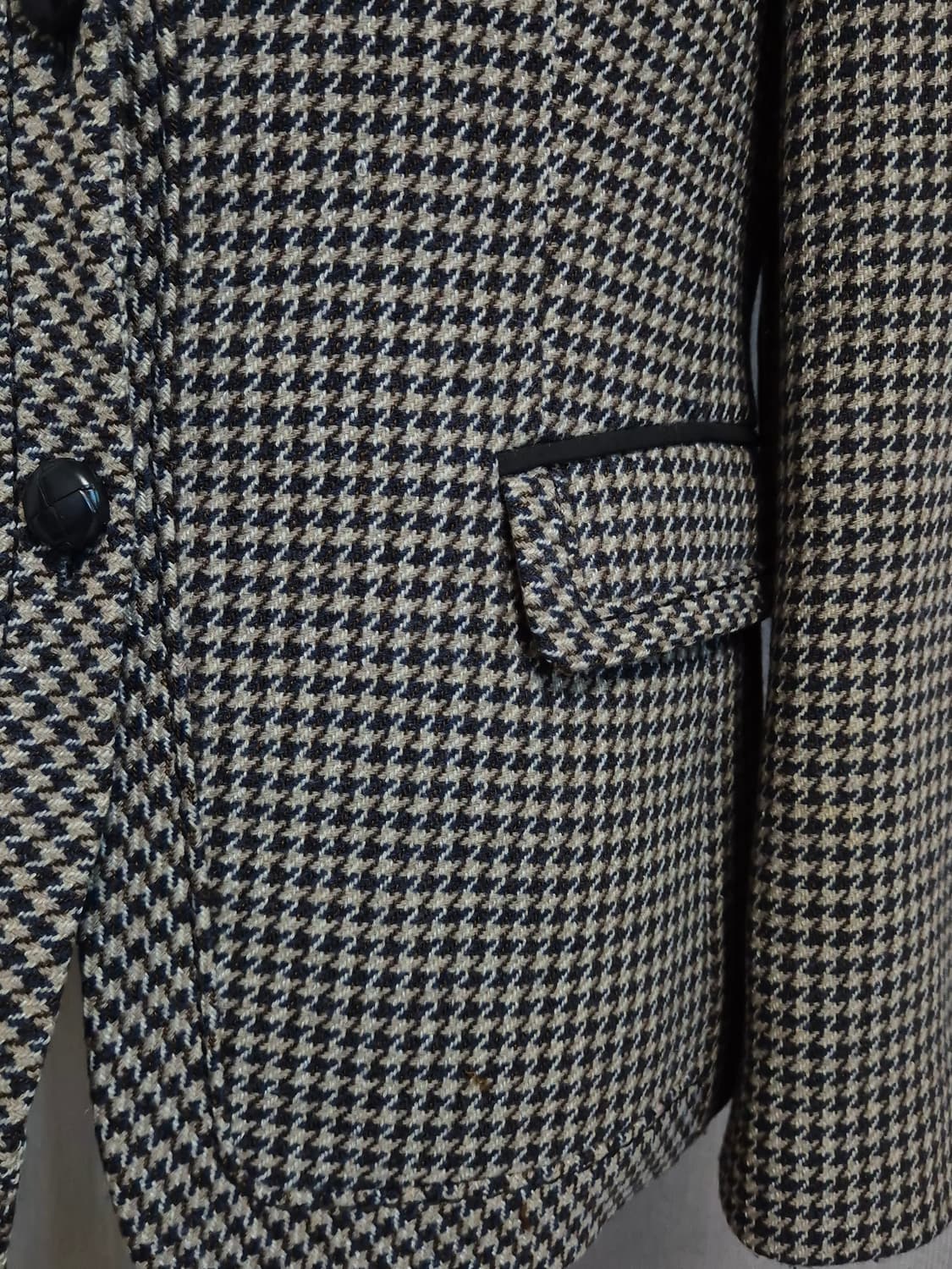 닥스 블루 브라운 패턴 블레이저 자켓 상품이미지3