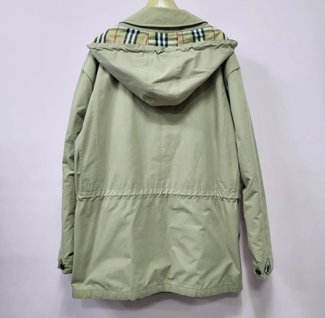 버버리 후드 코트 베이지 105-110 상품이미지3