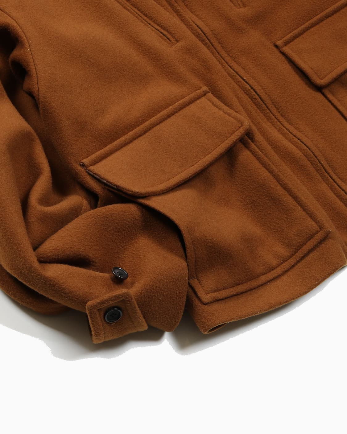 blurhmsROOTSTOCK Light Melton Zip Jacket 상품이미지4