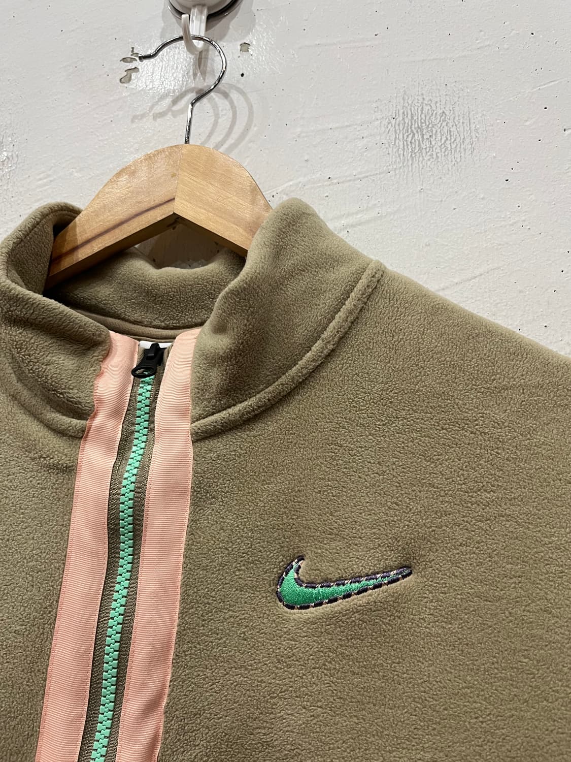 나이키 반집업 풀오버 크롭 플리스 우먼즈 XL 상품이미지2