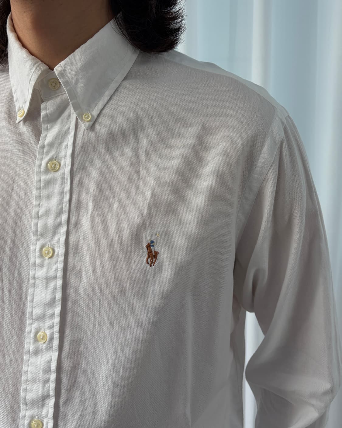 [L]폴로 랄프로렌 클래식핏 화이트 셔츠 상품이미지4