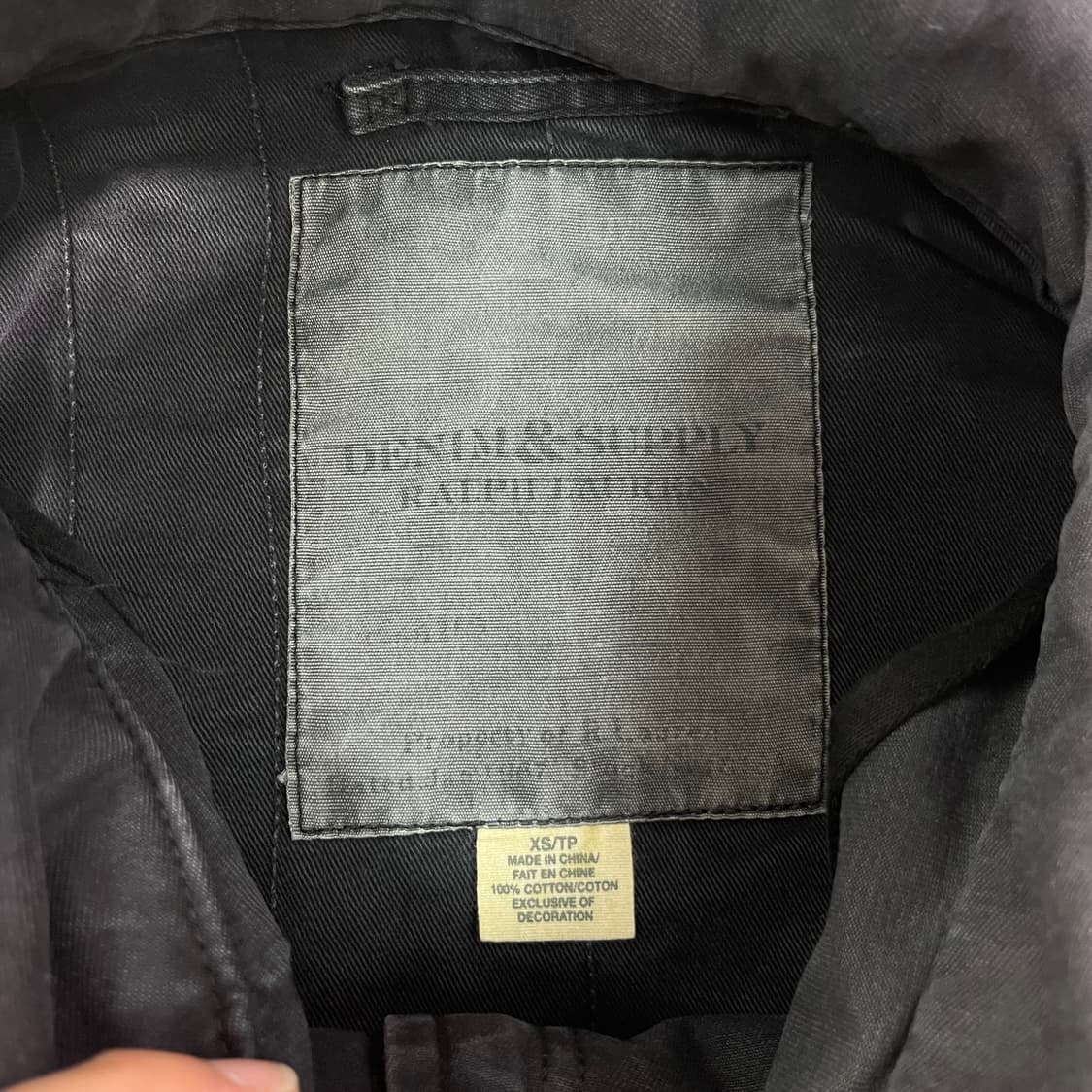 95 폴로랄프로렌 데님앤서플라이 성조기 야상 조끼 자켓 상품이미지4