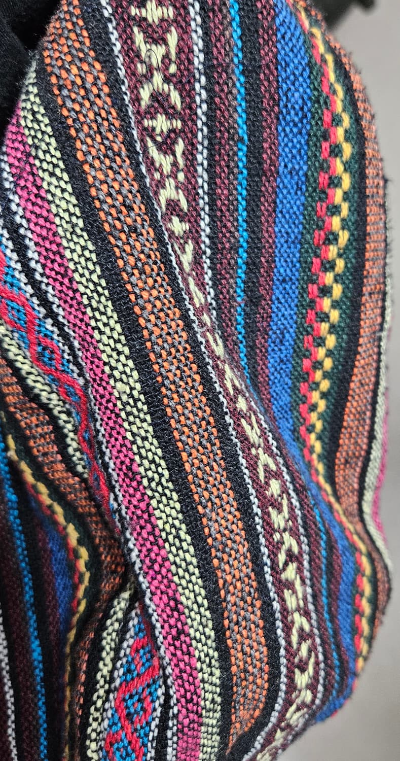 에스닉 패턴 크로스백/모리걸 빈티지/희귀 히피 상품이미지3