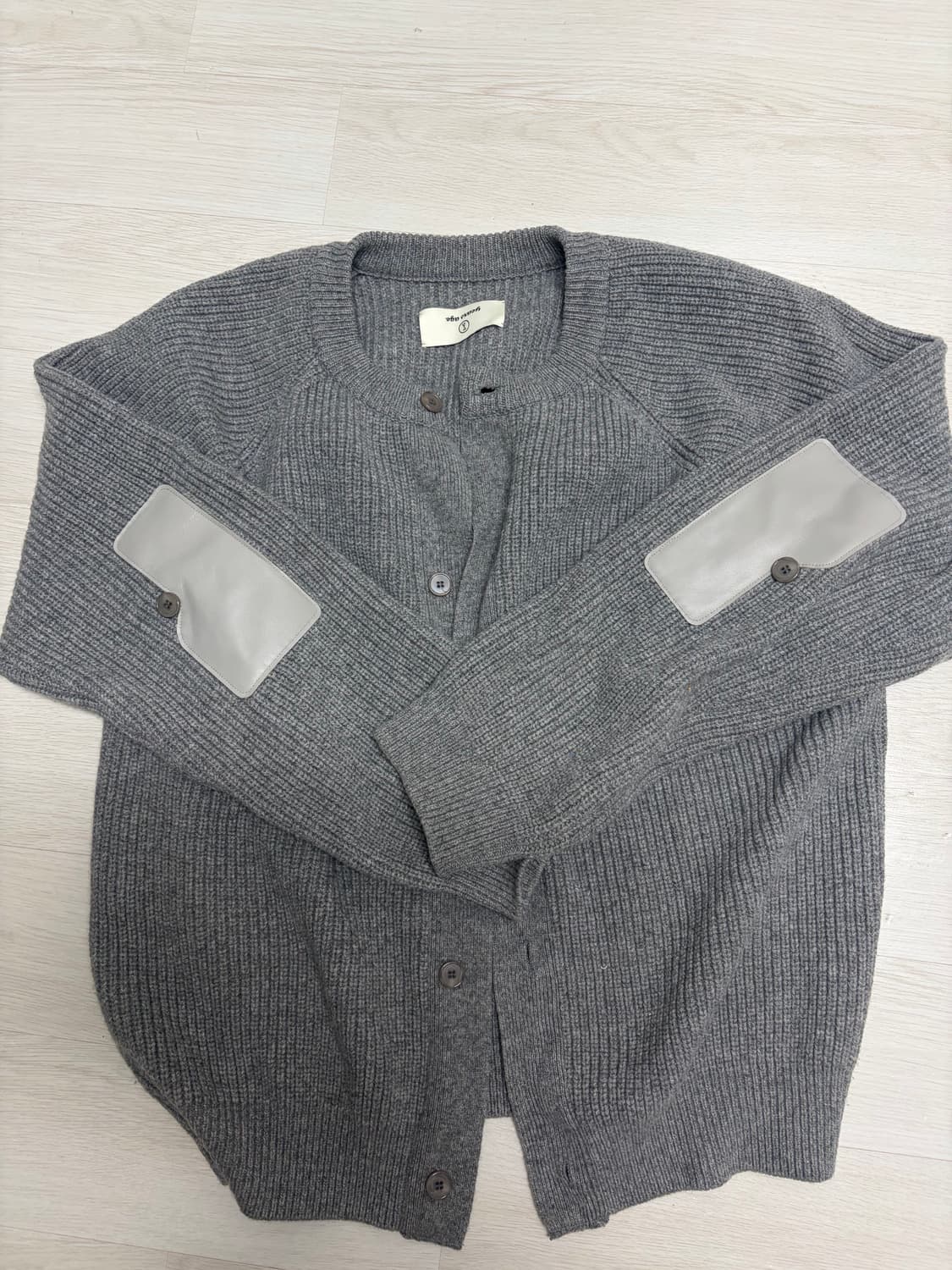 (L)이얼즈어고 가디건 그레이 상품이미지1