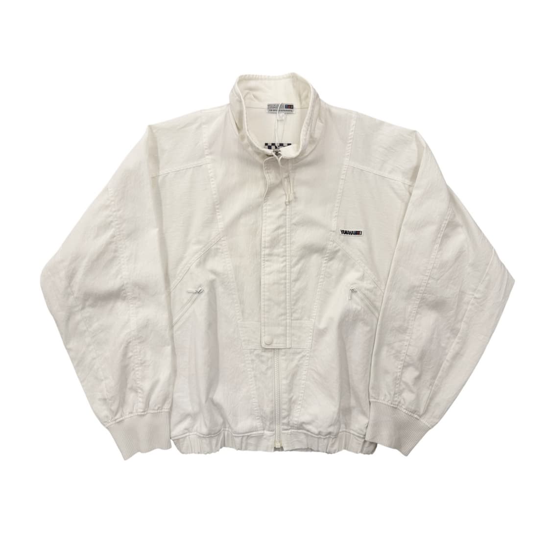 야마하 트랙 자켓 화이트 상품이미지1