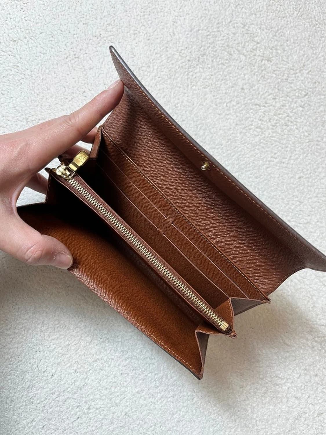 루이비통 모노그램 사라 월릿 장지갑 Q1299 상품이미지6