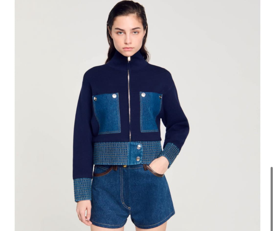 산드로스타일니트 메종바지세트 상품이미지1