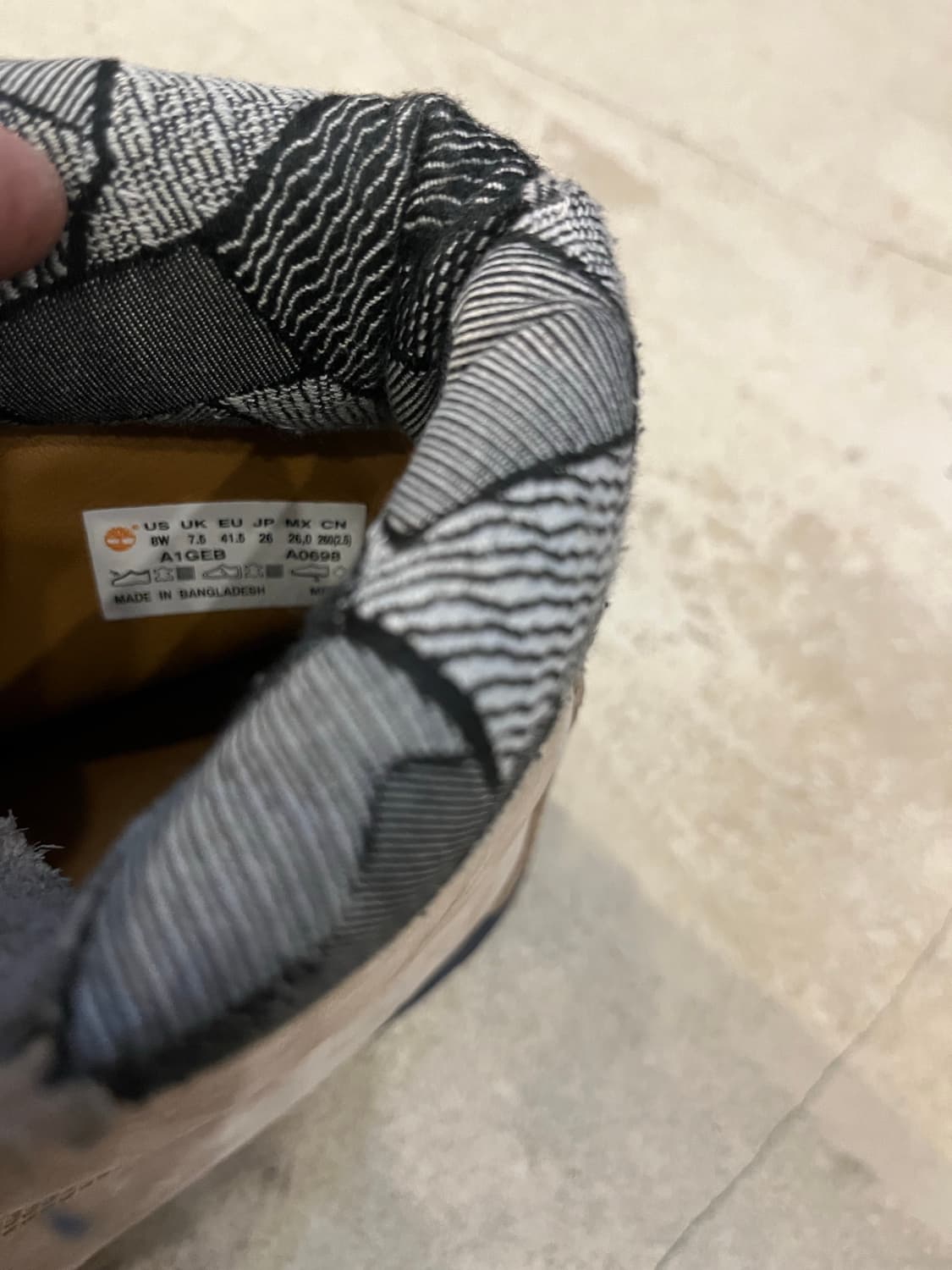 빈티지 팀버랜드 6홀 상품이미지6