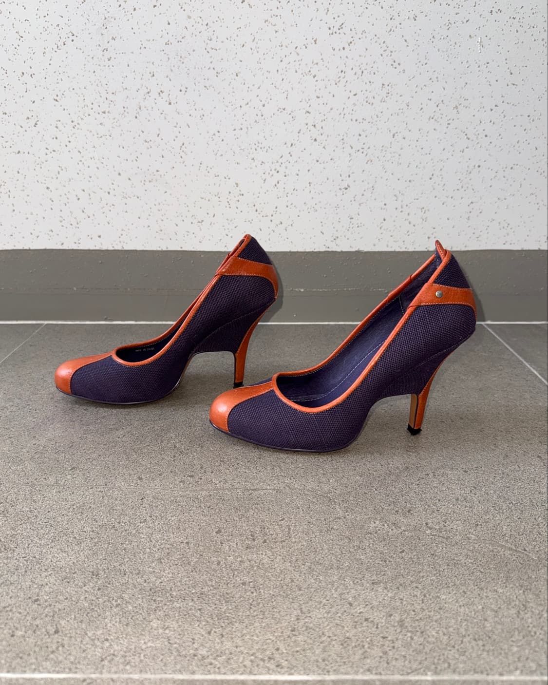 DIESEL purple orange edge pumps heels 상품이미지2