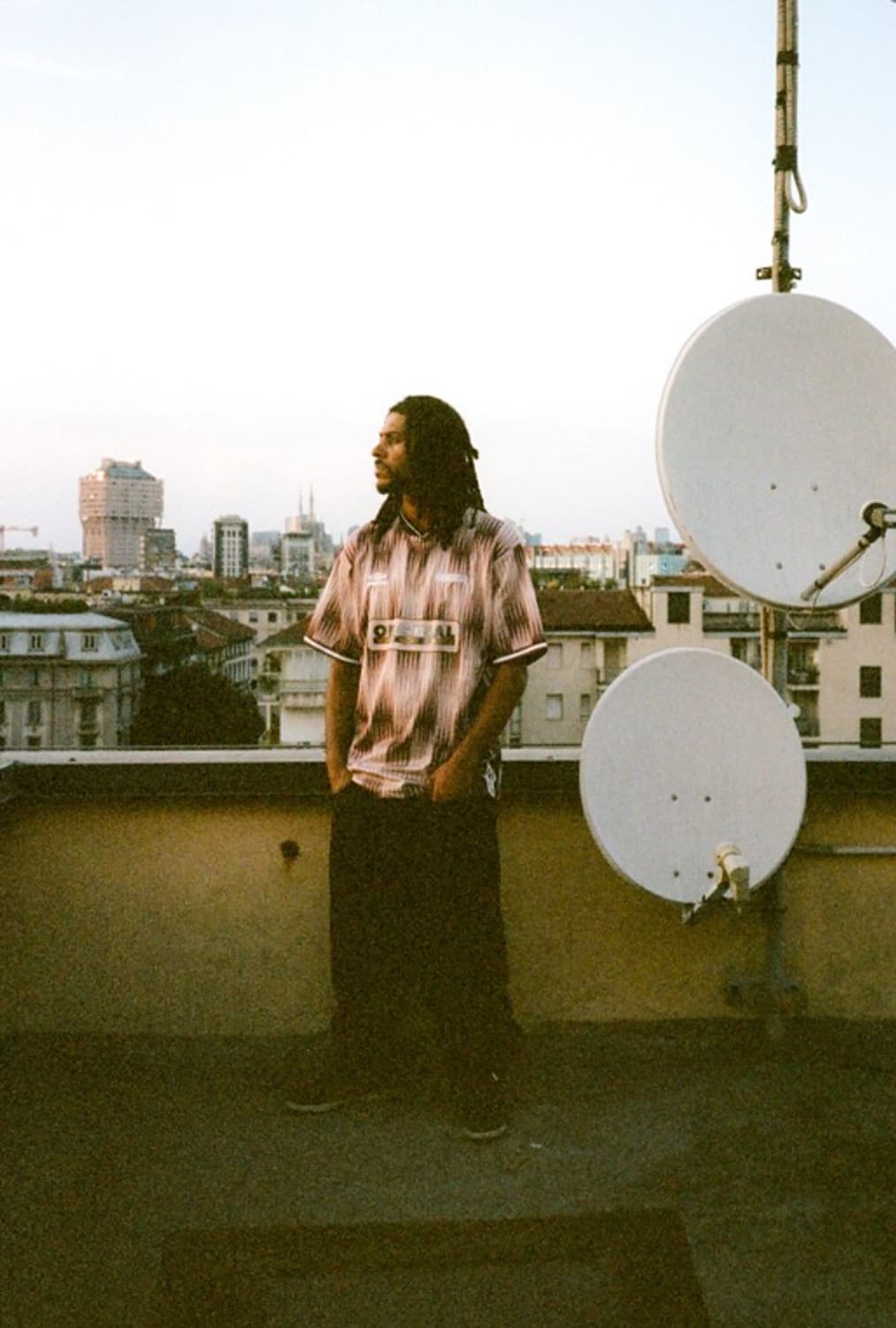 엄브로 x 버터굿즈 Butter goods 반팔 옵티컬 져지 저지 L 상품이미지4