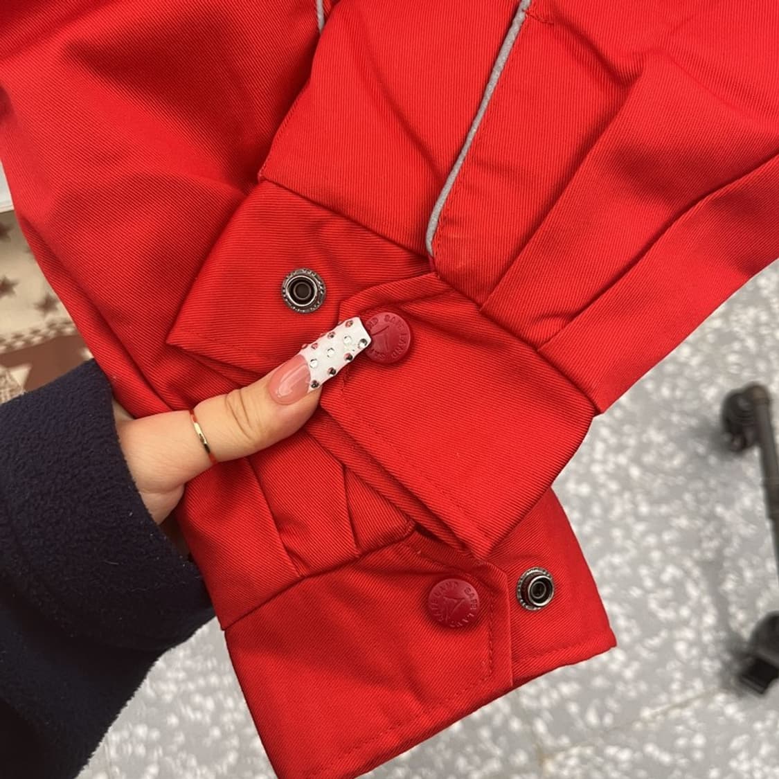 빈티지 페라리 올드스쿨 모터사이클 레이싱 바이커 자켓 L C10073 상품이미지7