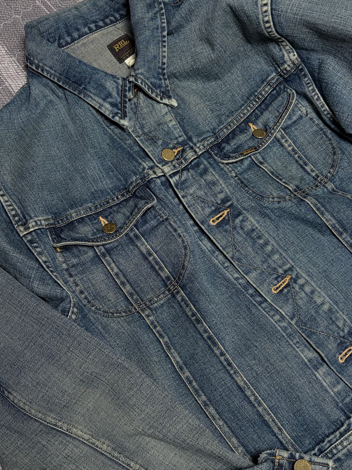 (L) 더블알엘 lot 271 데님 자켓 상품이미지1