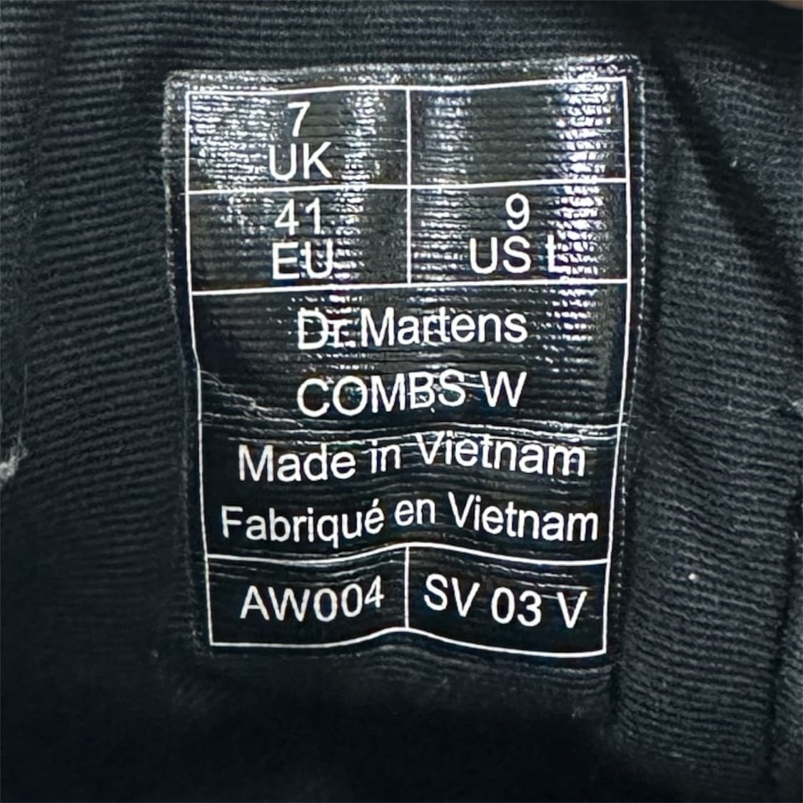 Dr. Martens COMBS W Combat Boots 상품이미지3