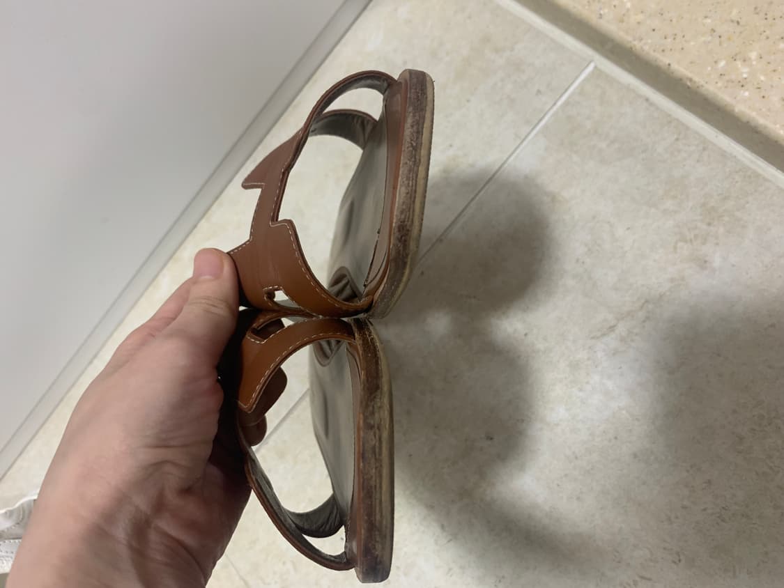 [정품] 에르메스 오란 골드(구버전) 39 상품이미지3