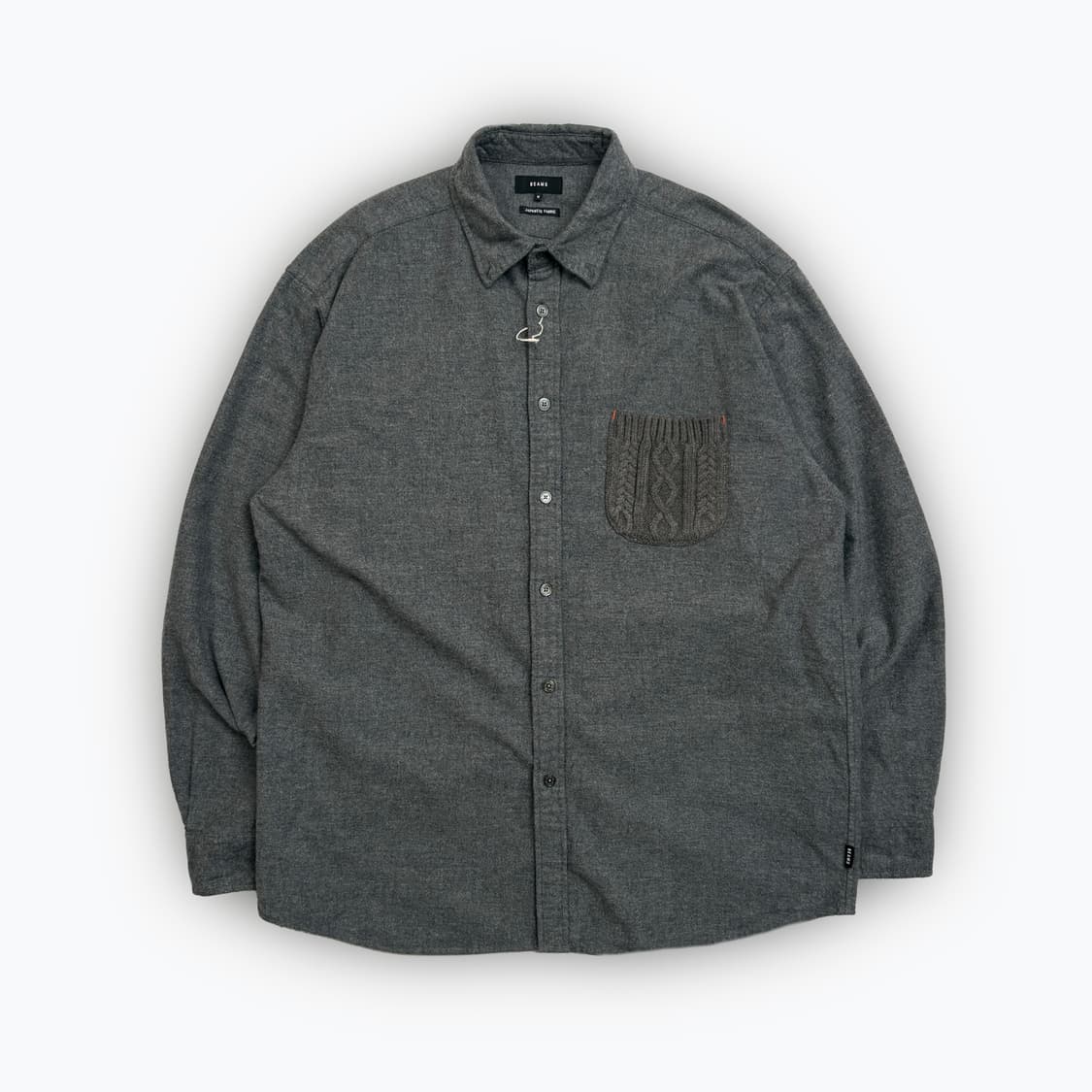 [NEW] BEAMS knit pocket shirt 상품이미지1
