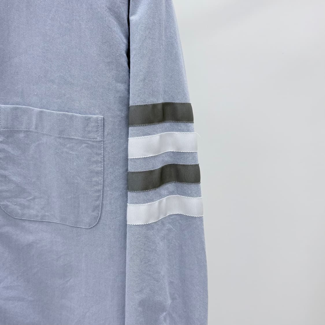 [S급/5] 톰브라운 사선완장 옥스포드 셔츠 블루 상품이미지2