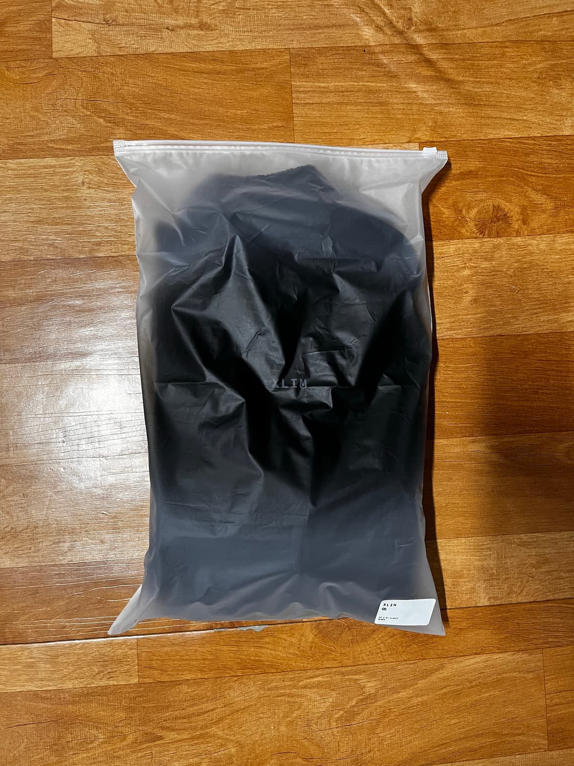 XS) xlim EP.06 01 HALF ZIP-UP Black 후리스 상품이미지7