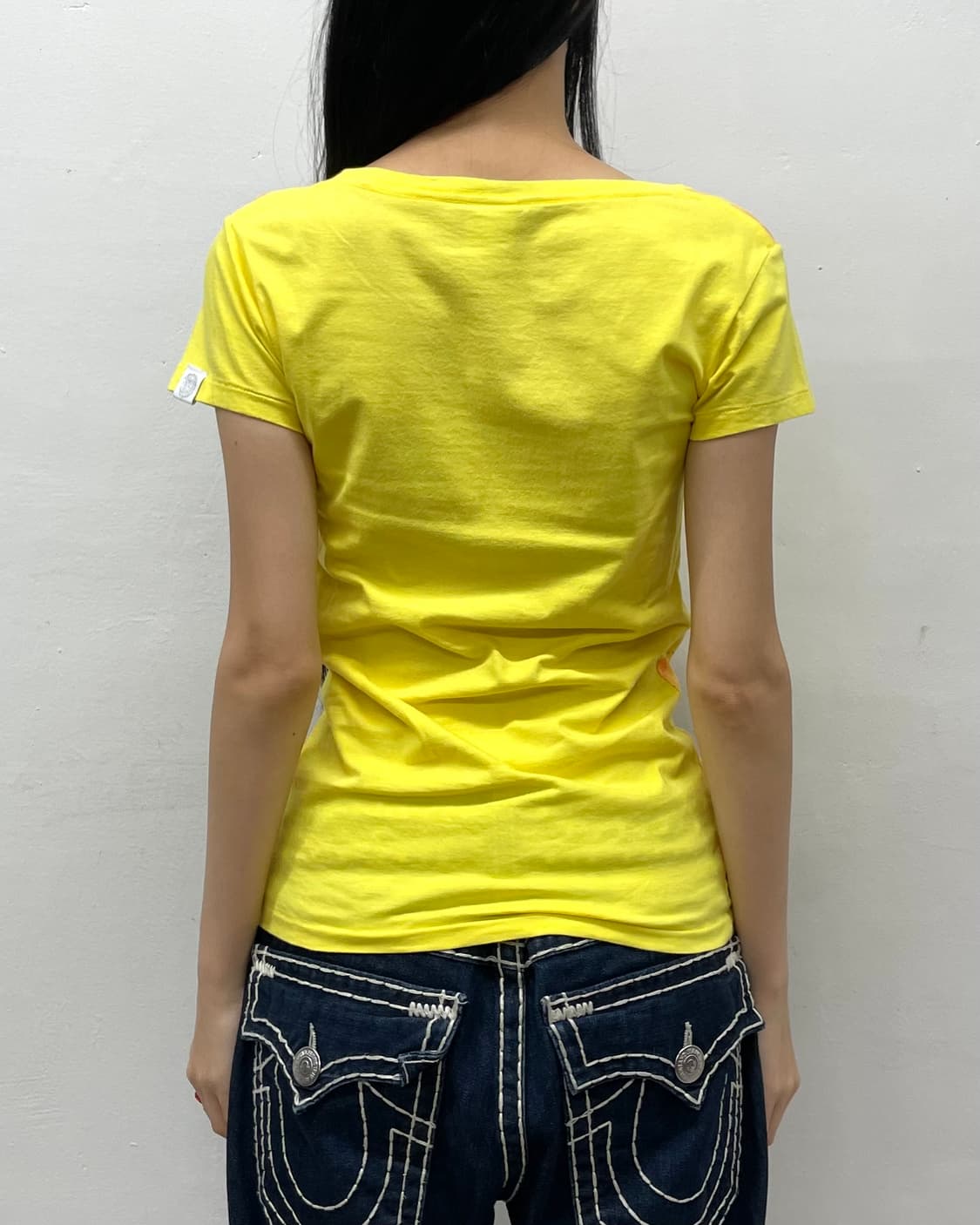 86 Argyle Heart Yellow T-shirt  상품이미지3