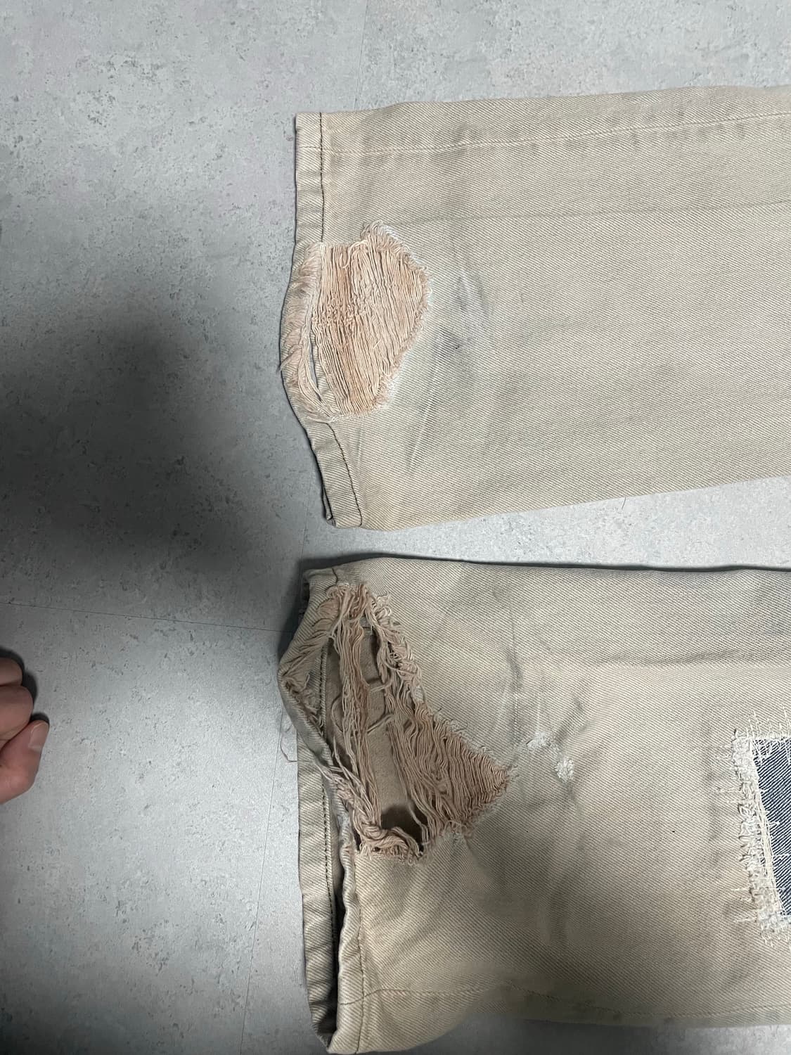 틸던 플레어 패치 데님 상품이미지3