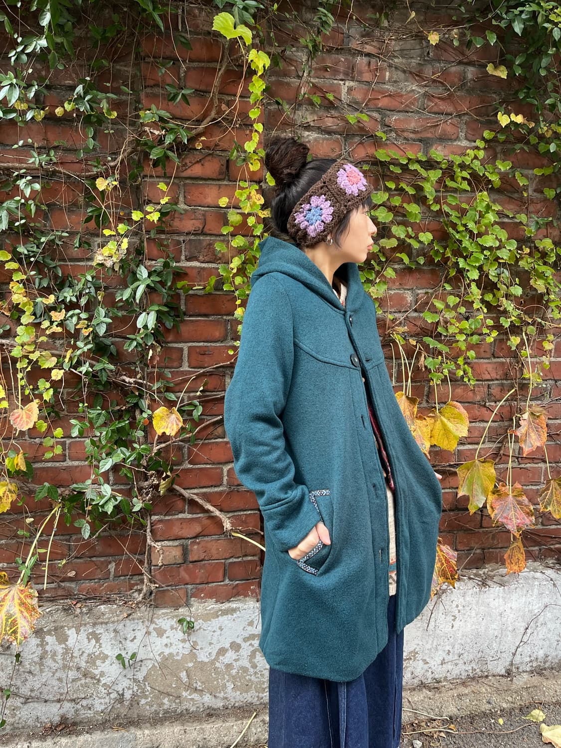 Titicaca 딮그린 후드 코트 상품이미지5