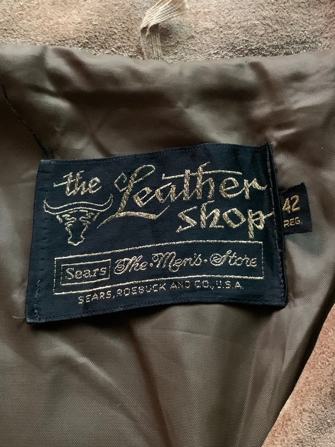 70s Sears 더 레더 샵 스웨이트 트러커 자켓 상품이미지3